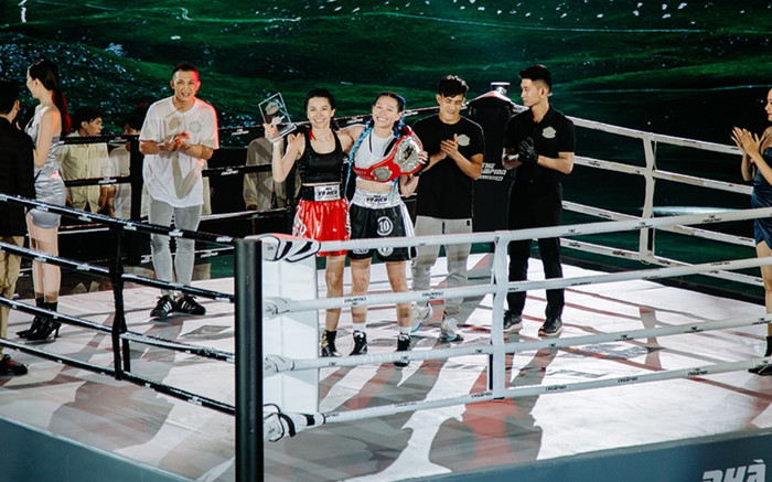 Hậu 'so găng' tại The Champion, Diệp Linh Châu: 'Cả tôi và Thảo Nhi đều là những người chiến thắng' Ảnh 2