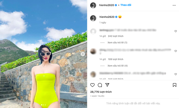 Hiền Hồ đăng tải ảnh đi resort 6 sao suốt từ sinh nhật (cuối tháng 2) trải dài cho đến cuối tháng 3