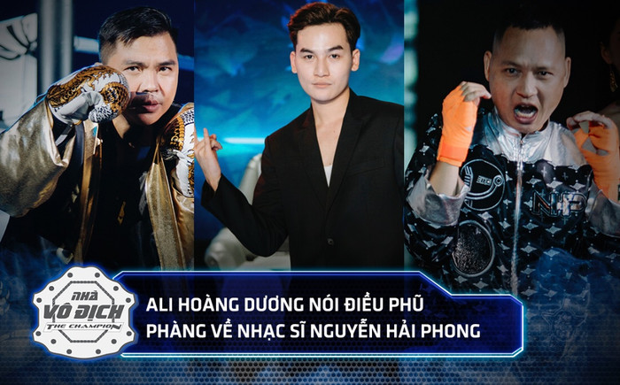 Ali Hoàng Dương nói điều phũ phàng về nhạc sĩ Nguyễn Hải Phong trước giờ thượng đài The Champion Ảnh 2