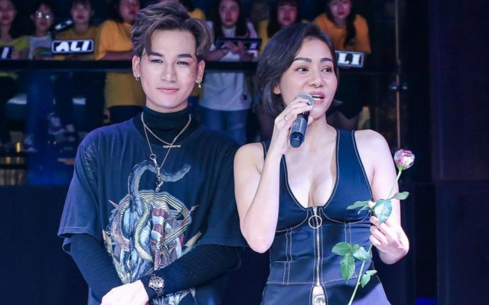 Ali Hoàng Dương 'mừng húm' khi hội ngộ cô giáo Thu Minh ở nước ngoài Ảnh 2