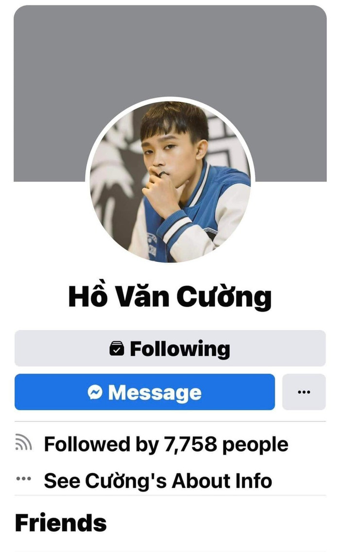 Hồ Văn Cường mới lập lại facebook đã bị kẻ xấu hãm hại bằng cách đánh sập.