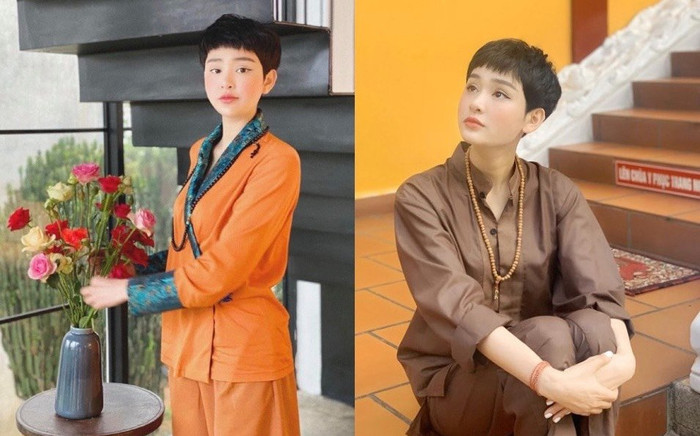 Hiền Hồ rất chăm diện đồ lam đi chùa nhưng lại bị chê trách ở một điểm Ảnh 2