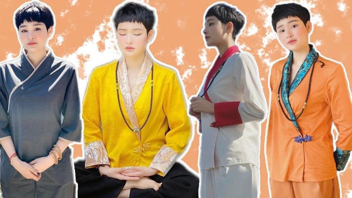 BST trang phục đi chùa của Hiền Hồ khiến cộng đồng mạng choáng ngợp vì mức độ đầu tư.