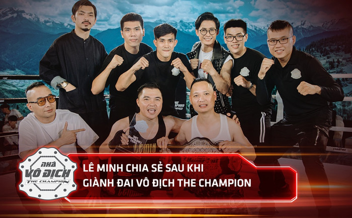 Lê Minh rút ra được điều cốt lõi sau khi giành đai vô địch The Champion Ảnh 2