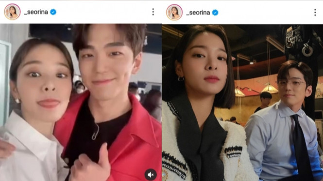 Không chỉ trên phim, cả hai cũng rất thân thiết với nhau ở ngoài đời. 