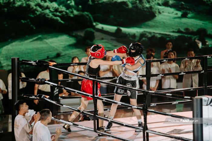 The Champion: Diệp Linh Châu và Thảo Nhi chiến đấu đầy 'máu lửa', so kè từng điểm số trên võ đài Ảnh 11