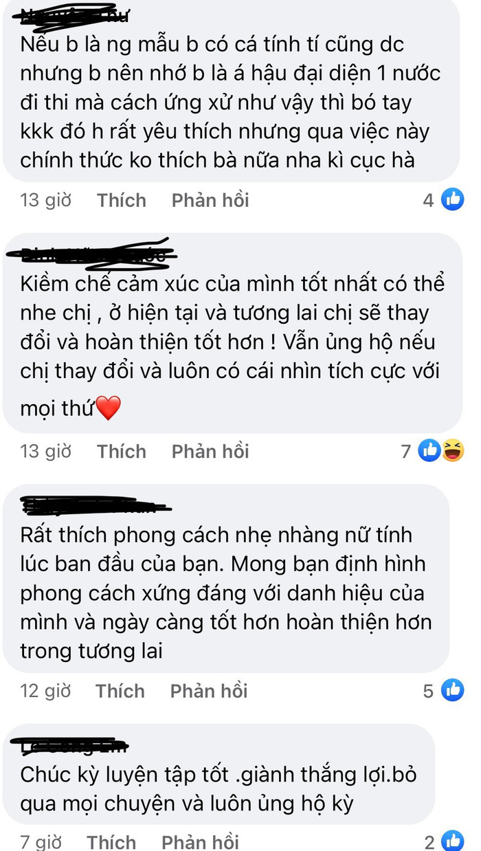 Tiếp tục ủng hộ người đẹp chinh chiến quốc tế.
