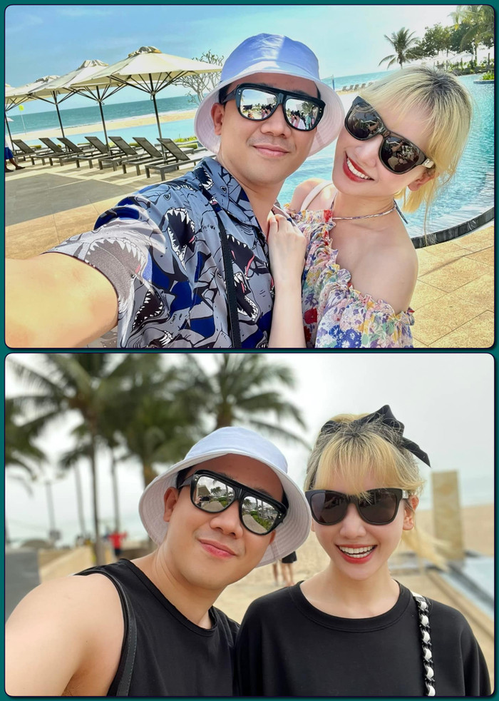 Cả hai thường xuyên khoe ảnh hạnh phúc cạnh nhau.