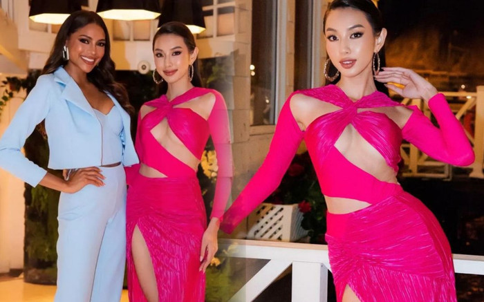 Thùy Tiên bị fan trêu mặc áo 'tiểu tam', độ cắt xẻ khó ai bì lại Ảnh 2