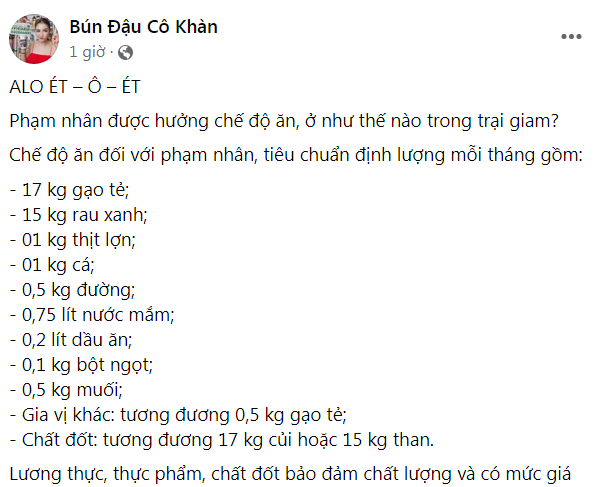 Trang Trần bất ngờ đăng ảnh bản thân mặc đồ phạm nhân kèm 'review' thông tin trong trại giam Ảnh 2