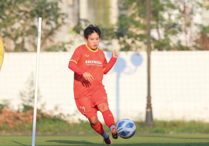 Hậu vệ Mỹ Anh đã không có tên trong danh sách triệu tập của HLV Mai Đức Chung.