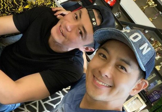 Hình ảnh của Hoắc Kiến Hoa và Lâm Chí Dĩnh