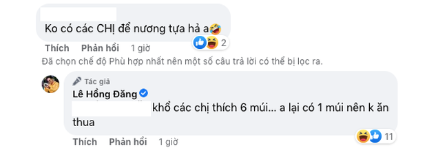 Loạt tương tác của Hồng Đăng với người hâm mộ khiến dân mạng tỏ vẻ vô cùng thích thú. 