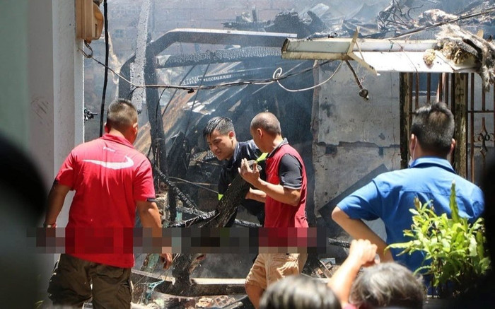 Nghi mâu thuẫn tình cảm, nam thanh niên đốt cháy rụi nhà bạn gái Ảnh 2