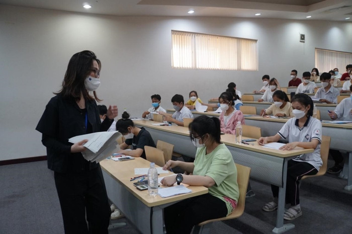 Tại TP.HCM có khoảng 42.000 thí sinh dự thi ở 32 địa điểm.