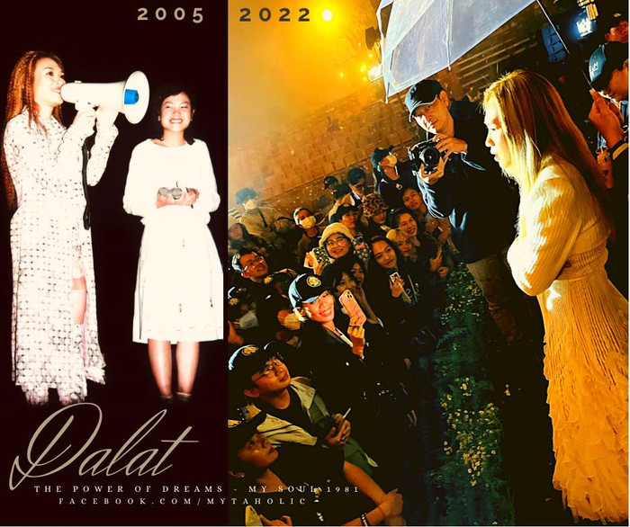 17 năm - cùng gặp sự cố mất điện tại Đà Lạt khi tổ chức s.how diễn, Mỹ Tâm luôn có những cách xử lý chiếm trọn sự yêu thương từ khán giả