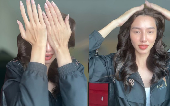 Thùy Tiên bật khóc trên sóng livestream, nhan sắc thế nào mà fan vẫn 'rần rần'? Ảnh 2