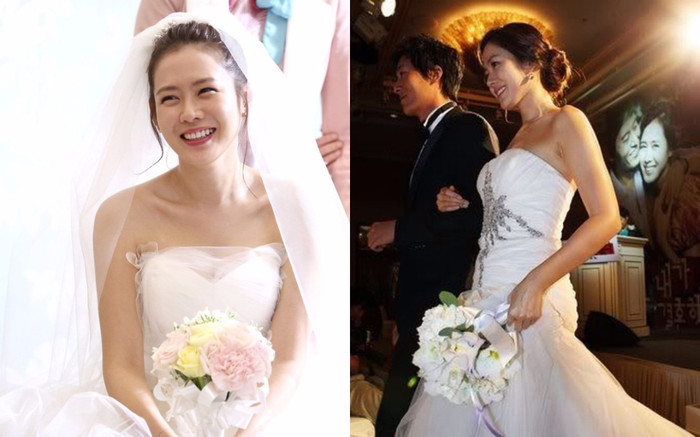Những lần hoá cô dâu đẹp như mơ của Son Ye Jin, dân tình ngẩn ngơ trước đám cưới thế kỉ Ảnh 2
