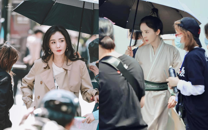 Dương Mịch từng một thời lăn xả trên phim trường.