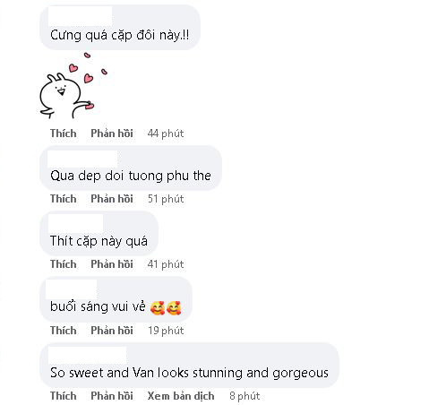 Ở dưới phần bình luận, dân tình đều hết lời khen ngợi và không khỏi ghen tỵ trước hành động lãng mạn tình trẻ dành cho Ngô Thanh Vân