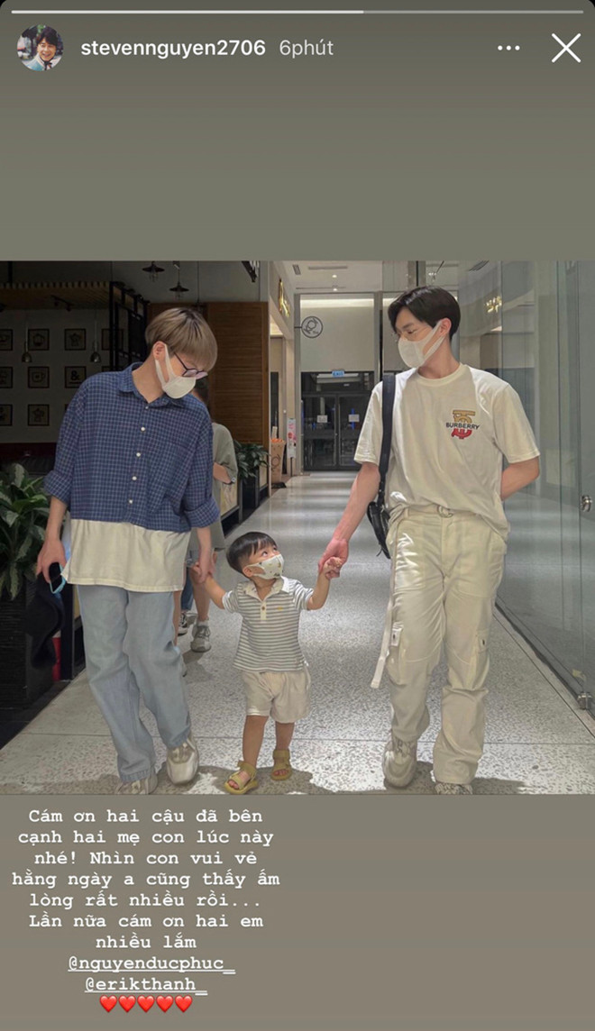 Doanh nhân Minh Hải cũng gửi lời cảm ơn Đức Phúc và Erik.