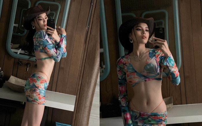 Kỳ Duyên mặc hở bạo liệt khoe vòng eo '3 phần bé tẹo 7 phần sexy' Ảnh 2