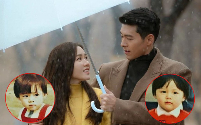 Loạt ảnh đậm chất phu thê của Hyun Bin - Son Ye Jin gây bão: Hóa ra giống hệt nhau từ bé Ảnh 2