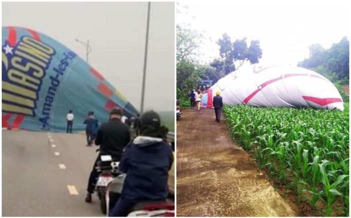 Khinh khí cầu ở Tuyên Quang hạ cánh giữa quốc lộ và ruộng ngô: Ban tổ chức nói gì? Ảnh 2
