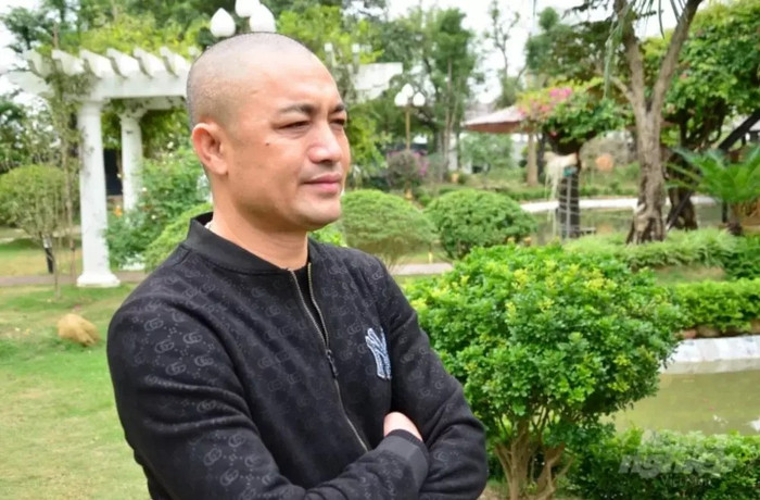 Anh Nguyễn Văn Chiến. Ảnh: Báo Nông nghiệp Việt Nam
