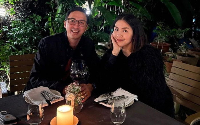 Trốn con đi hẹn hò, ông xã Hà Tăng nịnh vợ cực 'ngọt' như thuở mới yêu Ảnh 2