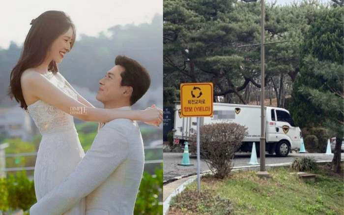 An ninh đám cưới của Hyun Bin - Son Ye Jin: Đến cả xe tải chở hoa cũng bị kiểm soát Ảnh 2