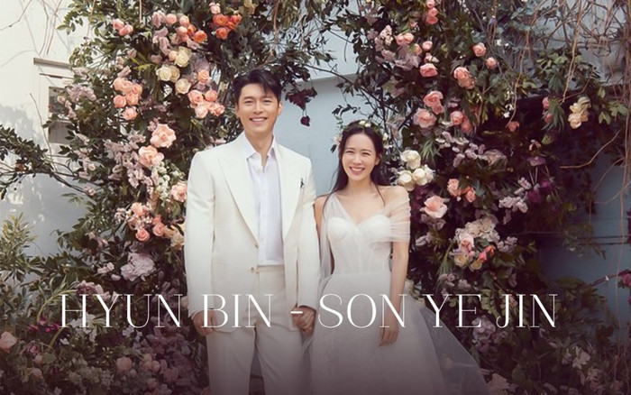 Chính thức: Lộ ảnh cưới đẹp lung linh của Hyun Bin - Son Ye Jin, cô dâu chú rể cười hạnh phúc Ảnh 2