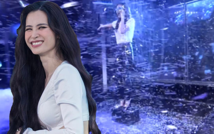 'Có những yêu thương nào' phiên bản 'sóng gió' nhất trên sân khấu của Đông Nhi khiến fan rùng mình Ảnh 2