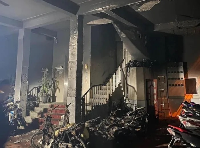 Hiện trường vụ cháy