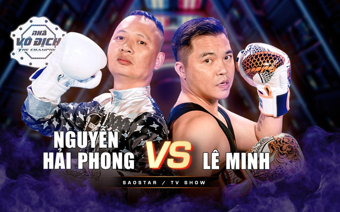The Champion: Bị Lê Minh dồn ép đến rào chắn sàn đấu, Nguyễn Hải Phong đã phản đòn đầy bất ngờ Ảnh 2