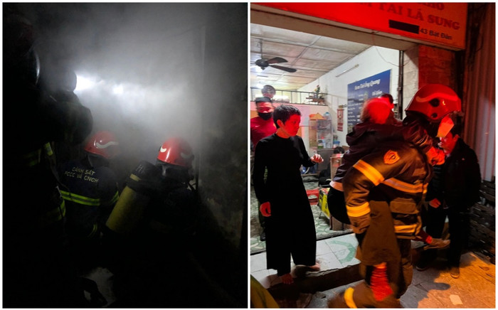 Cháy lớn tại Hoàn Kiếm, 6 người thoát khỏi 'miệng lửa', 1 nữ giới tử vong Ảnh 2