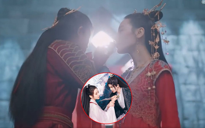 Hé lộ cảnh đám cưới của Nhậm Gia Luân và Địch Lệ Nhiệt Ba trong Ngự Giao Ký, nhan sắc cô dâu quá xinh đẹp Ảnh 2