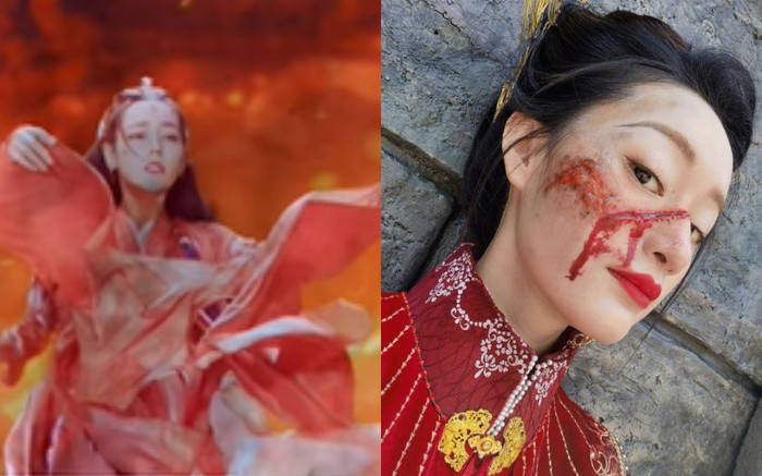 Ngự Giao Ký: Bằng chứng Địch Lệ Nhiệt Ba không hề đóng phim dở, lăn xả hết mình vì vai diễn Ảnh 2