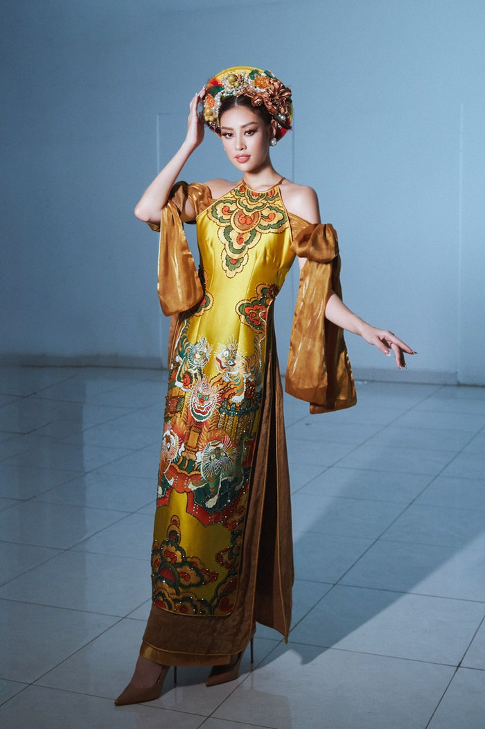 Khánh Vân sải bước catwalk cùng mẫu nhí, thần thái ra sao mà ai cũng trầm trồ? Ảnh 6