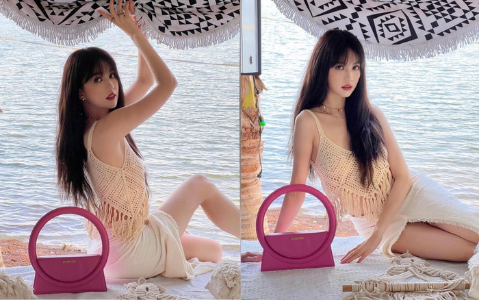 Ngọc Trinh 'hack' tuổi với tóc mái xinh hết nấc nhưng lần này còn mặc hở siêu tinh tế Ảnh 2