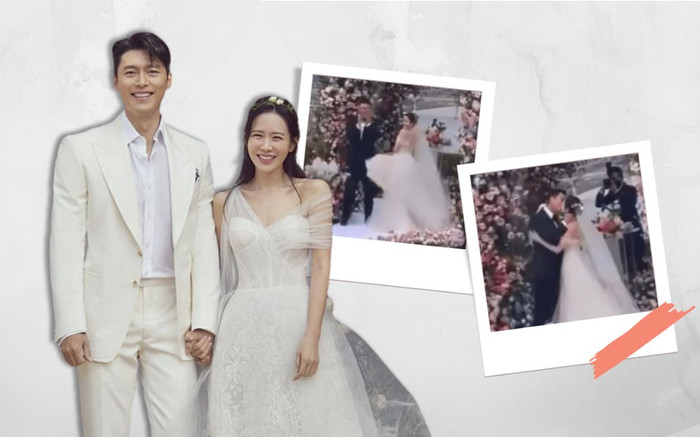 Rần rần clip Son Ye Jin nhiệt tình quẩy trong tiệc cưới, không quên trao nụ hôn ngọt ngào với Hyun Bin Ảnh 2