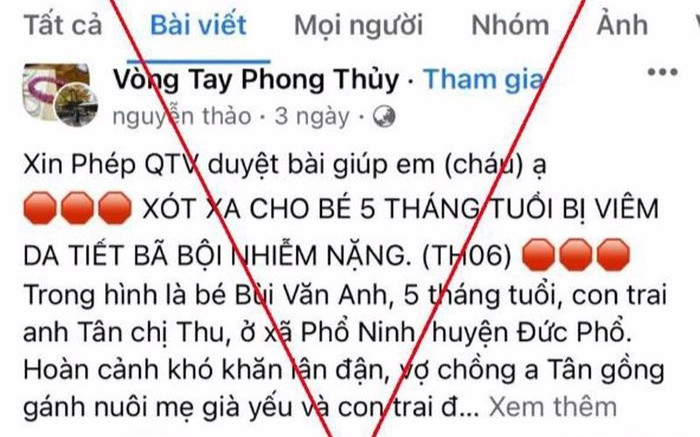 Cảnh giác với tình trạng 'xào nấu thông tin', lừa đảo kêu gọi từ thiện Ảnh 2
