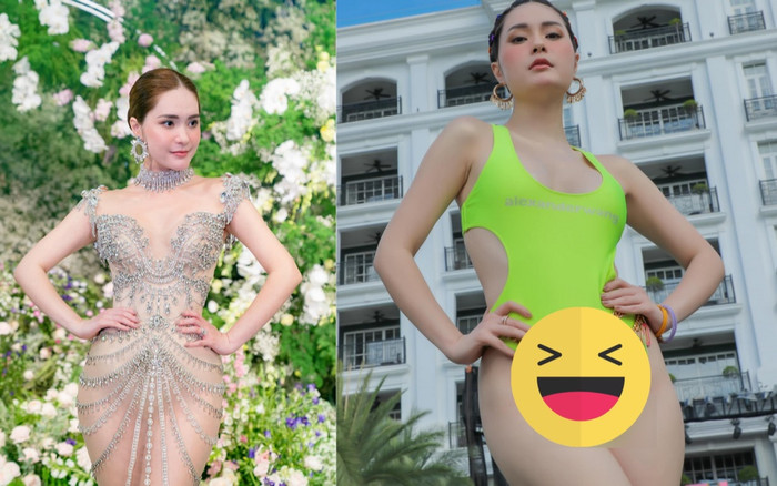 Nữ đại gia quận 7 Di Băng quá bạo: Váy Kendall xuyên thấu chưa là gì với bộ đồ bơi hở phát ngượng này Ảnh 2