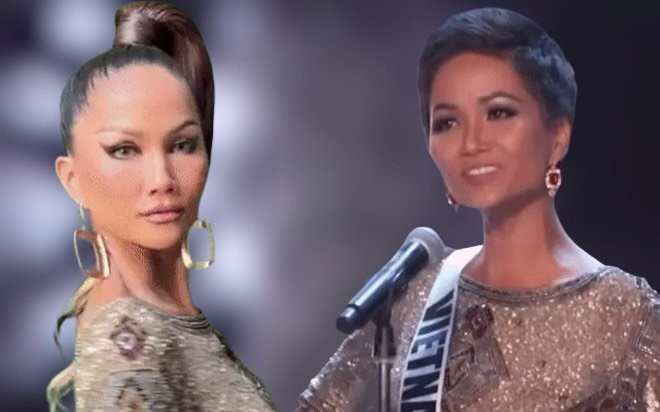 Diện lại bộ cánh từng gây bão Miss Universe 2018, H'Hen Niê hiện tại trông quá khác biệt Ảnh 2