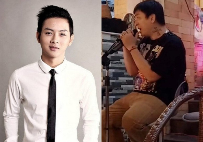 Hình ảnh trước kia và hình ảnh gần đây nhất của Hoài Lâm.