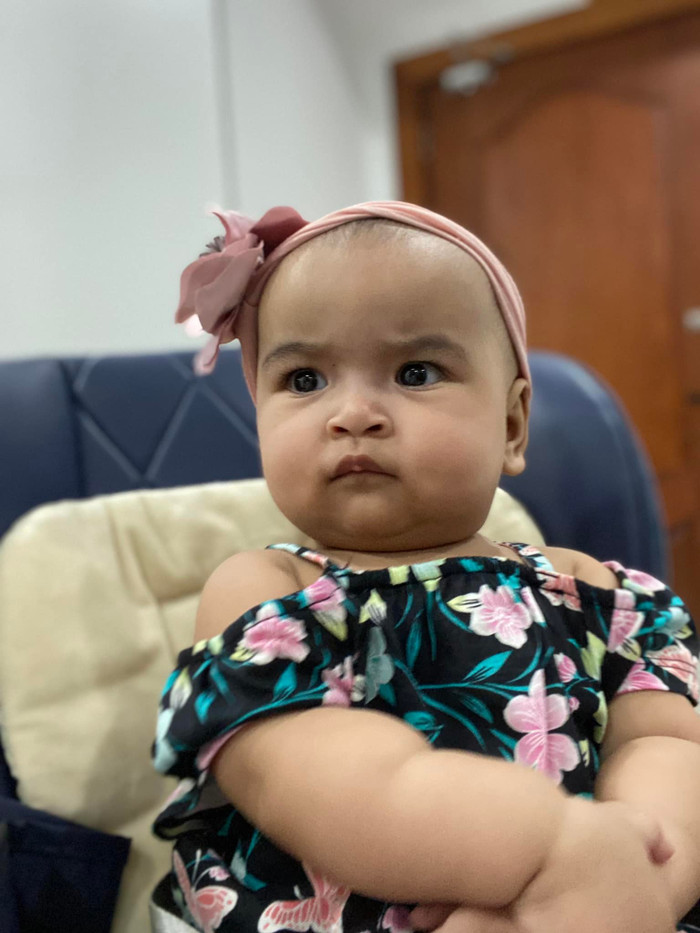 Vẻ ngoài kháu khỉnh của ái nữ lai nhà Võ Hạ Trâm.