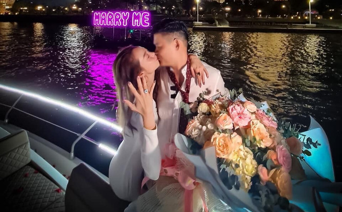 Sao Việt trước ngày trọng đại: Người ra tận Hà Nội để thử váy cưới, người hưởng tuần trăng mật sớm Ảnh 2