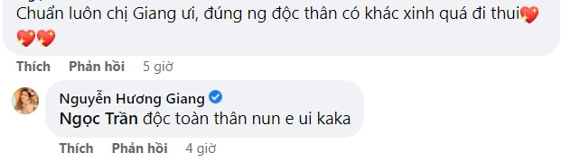 Hương Giang ngầm ám chỉ đang sống độc thân.