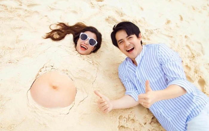 Nhìn lại nhan sắc 'mê chữ ê kéo dài' của hội mẹ bầu Vbiz Ảnh 2