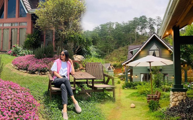 'Đổ gục' trước vẻ đẹp của 'ngôi làng cổ tích' giữa lòng Đà Lạt được Hà Tăng chọn là điểm đến yêu thích Ảnh 2